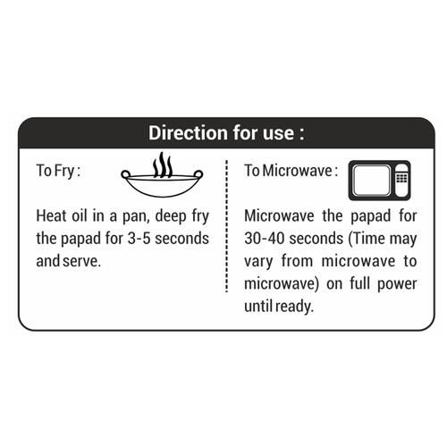 BALASA Plain Potato Papad - With Rock Salt, 70 g-6.webp